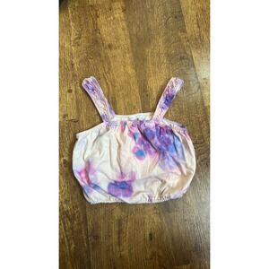 Zara pink and purple girls crop top. Item 472